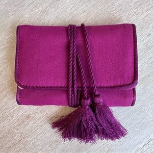 Sézane | Jewelry Pochette | Color: Plum